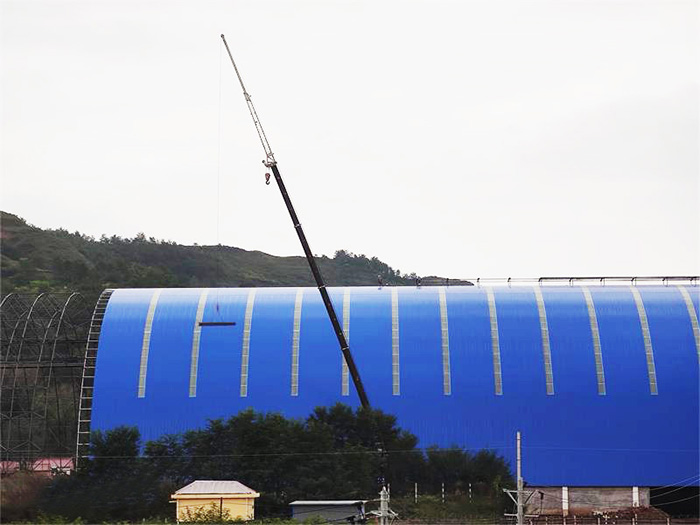 金昌煤棚网架工程